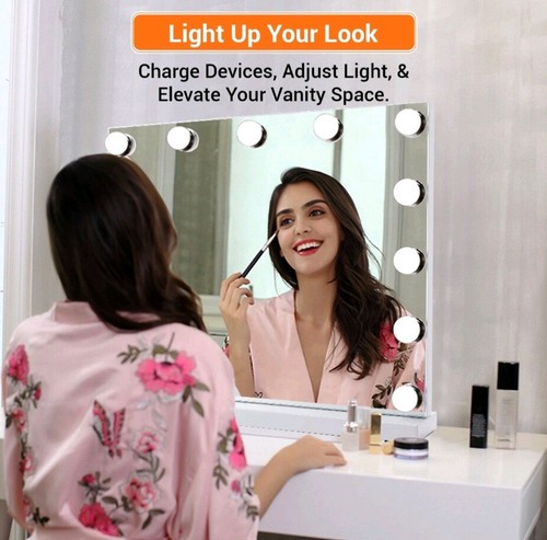 Hollywood large makeup mirror - hollywood,