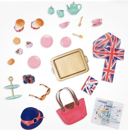 Lori dolls tea party set - –,