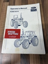 Ford 8210 operator's manual