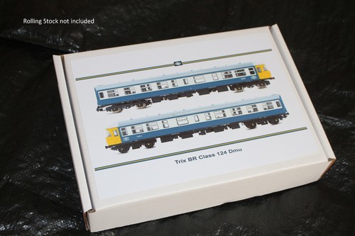 Trix trains blue - blue, grey