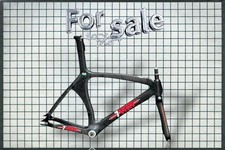 7vrn custom carbon Track frameset Size large Pista Frame