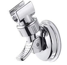 Adjustable Bracket Suction Shower Head Handset Holder Kit Bathroom Wall Mount UK