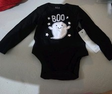 Halloween Baby Grow Long