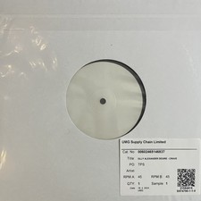 New Rare Sample Test Pressing