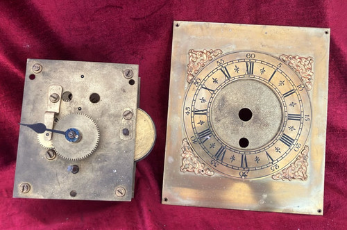Quality antique fusee clock - antique,
