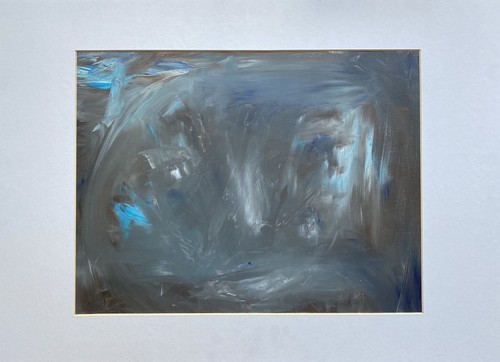 Abstract composition head - abstract,
