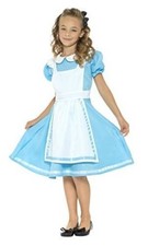 Girls Alice Wonderland Style Fairytale Fancy Dress Costume KIDS SMALL
