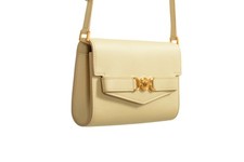 Versace Ivory Leather Gold