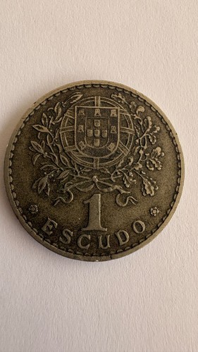 1965 portugal escudo coin - portugal, 1