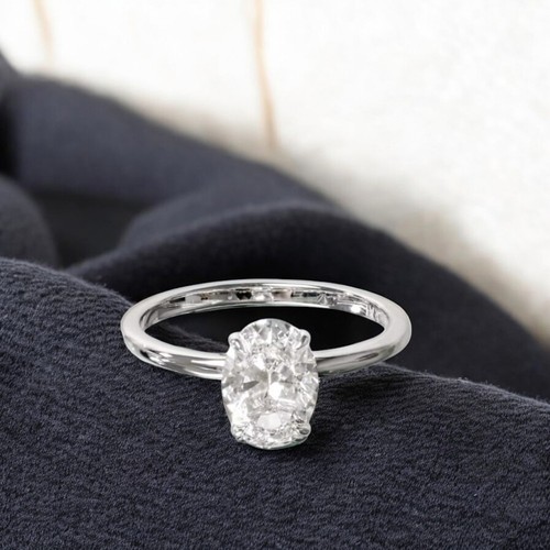 14k white gold - wedding, ring
