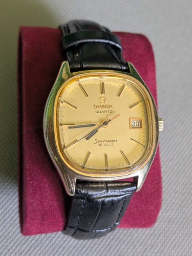 Omega ville seamaster gold - omega,