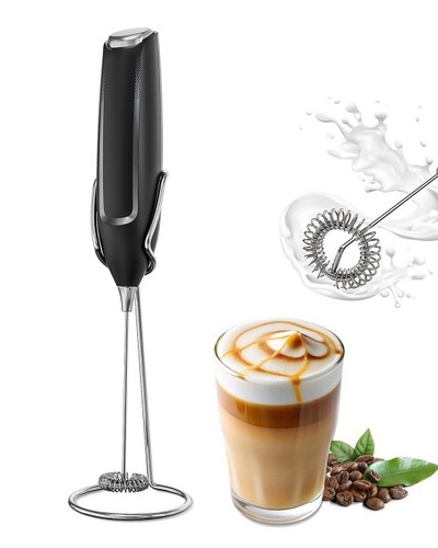 Milk frother handheld with - frother,