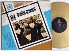 THE BEATLES greatest hits COMPILATION GOLD VINYL Netherlands LP LTD ED EX (u