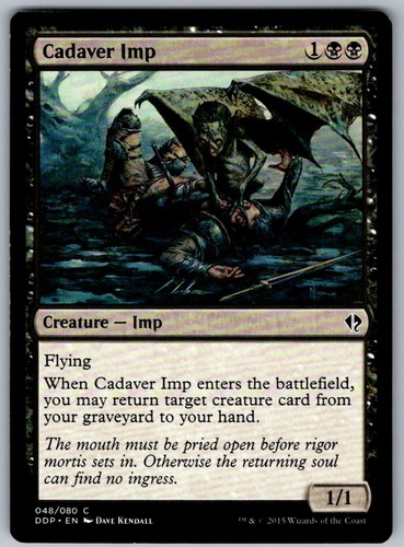 Mtg tcg cadaver imp - mtg, common