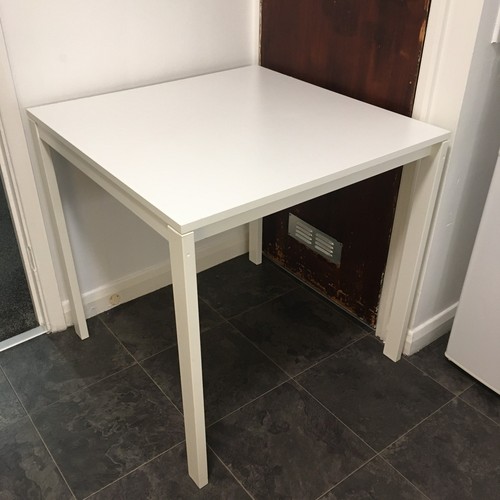 Ikea melltorp white square - white,