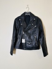 Zara genuine leather