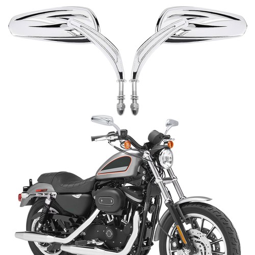 Chrome motorcycle rearview - motorcycle,