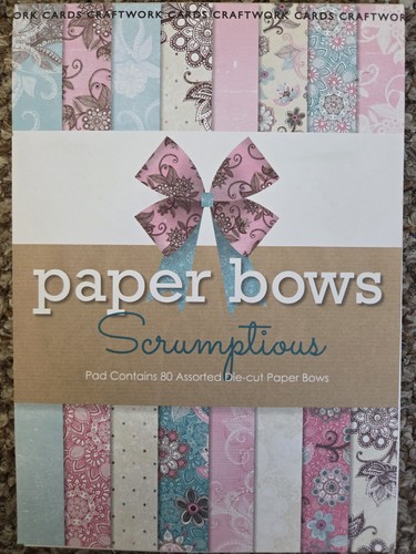 Craftwork cards paper bow - paper, pad