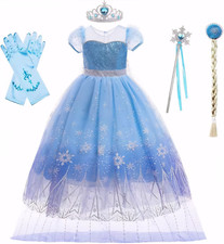 Elsa Costume Set Girls