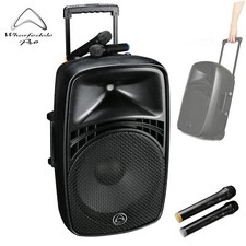 Wharfedale Pro EZ-12A Portable Speaker Wireless Microphones Bluetooth USB