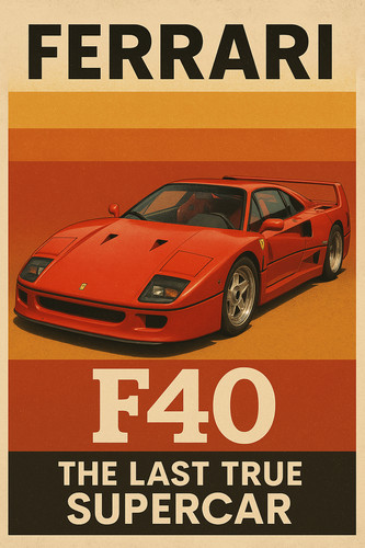 Ferrari f40 vintage - f40,