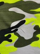 2 MTS Camouflage Fabric Stretchy 160Cms wide polyester UK  CLEARANCE LAST ROLLS