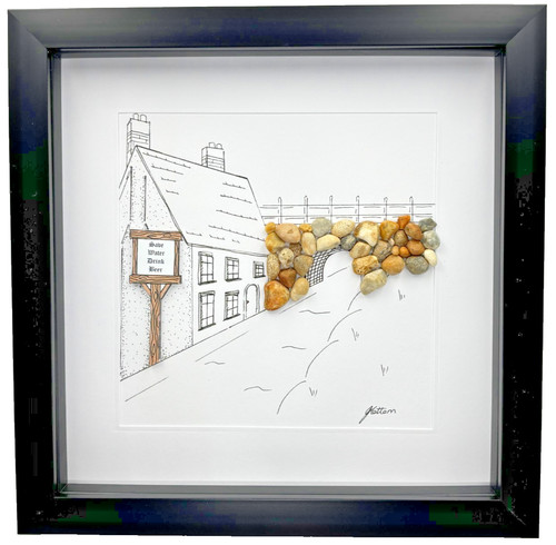 Pebble art picture - pebble,