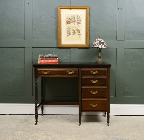 Victorian mahogany writing - victorian,