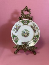 ?Vintage Foley China "Broadway" Green Side plate - E.Brain & Co Ltd