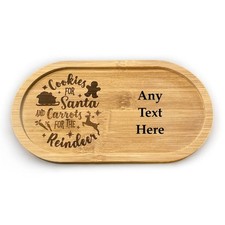 Personalised Bits and Bobs Trinket Tray Santa Treat Tray Birthday Christmas Gift