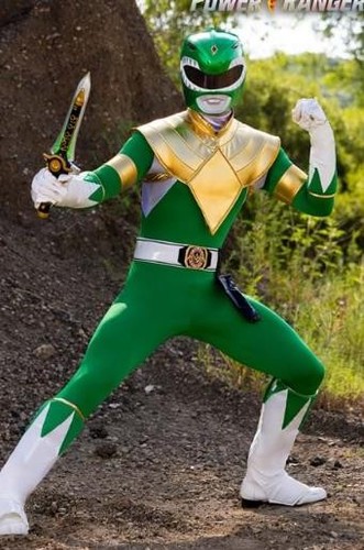 Authentic power rangers green - authentic,