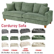 Seater corduroy sofa jumbo - corduroy,