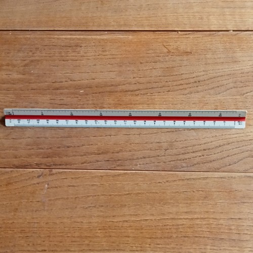 Analogue measuring ruler - measuring,