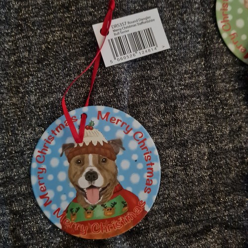 Metal christmas decoration - a,