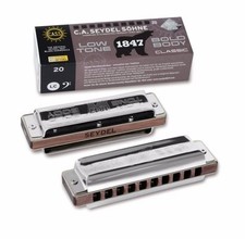 C.A.Seydel Söhne Harmonica Blues 1847 Classic Low Standard Richter NEW