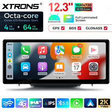 CarPlay 12.3" Android 14 4+64GB Car Stereo GPS Navi For Audi A3 8V 2013-2018 MiB