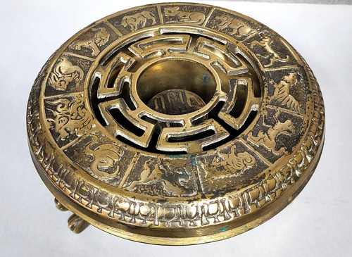 Chinese bronze astrologic - chinese,