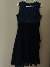 Elegant Two-Tone Teal & Navy