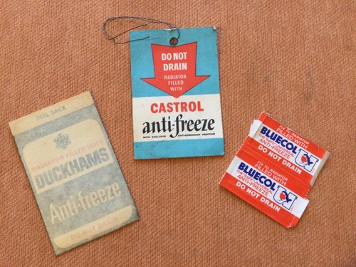 Classic antifreeze label - , /