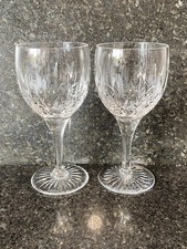 Pair of Stuart Crystal Glencoe