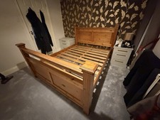 King Size Oak Bed