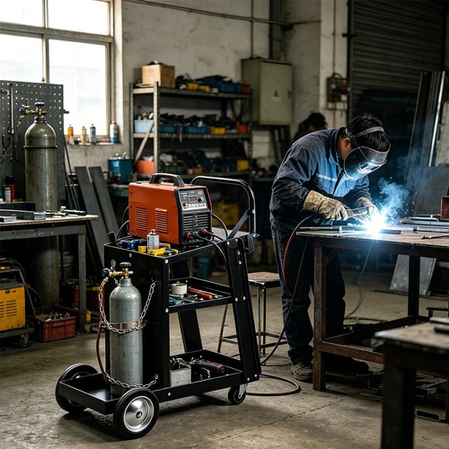 Tier 90kg welding cart - 3,