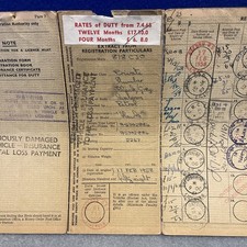 HUMBER HAWK 1958 CLASSIC VINTAGE RF60 LOGBOOK MEMORABILIA
