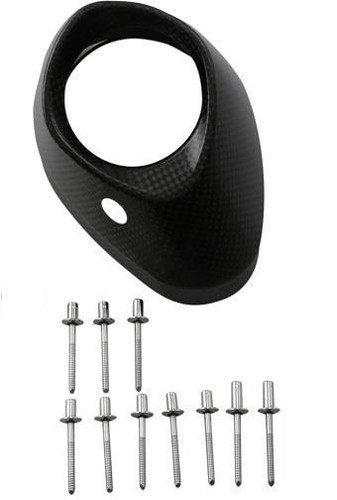 Akrapovic carbon fibre end cap - akrapovic,