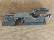 VINTAGE RECORD No 073 ADJUSTABLE MOUTH 8” SHOULDER REBATE PLANE