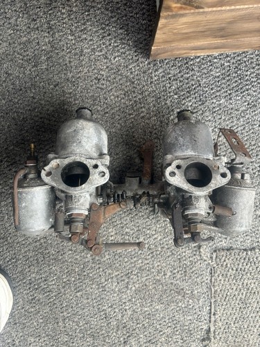 Classic twin carburettors - twin, su