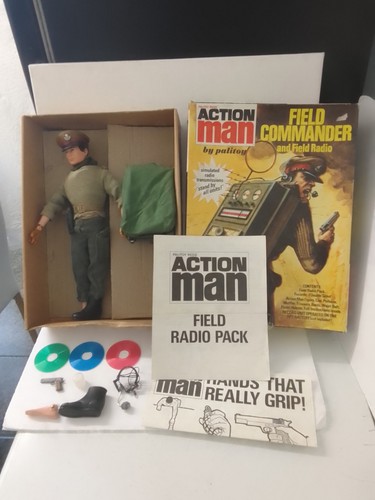 Vintage action man field - vintage,