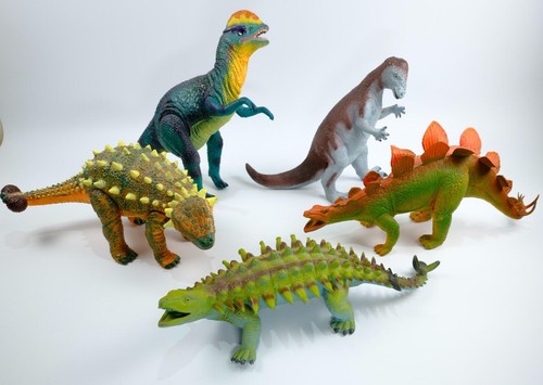 Large vintage dinosaur figures - vintage,