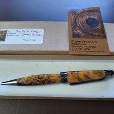 Hand Turned Spalted Beech Wood