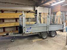 Ifor williams 12ft drop side trailer with mesh sides 